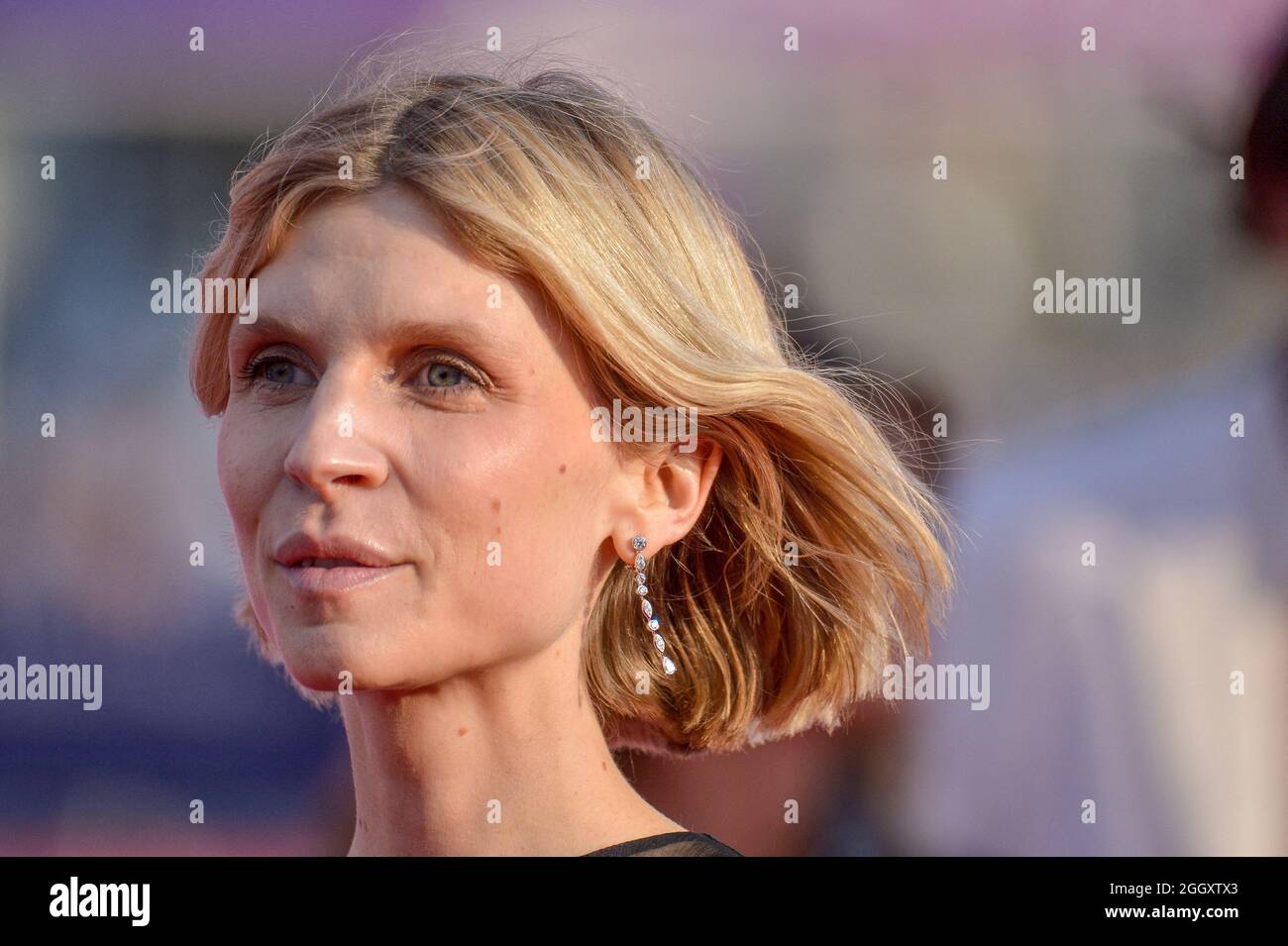 Deauville, France. 03rd Sep, 2021. Clemence Poesy attending the Opening