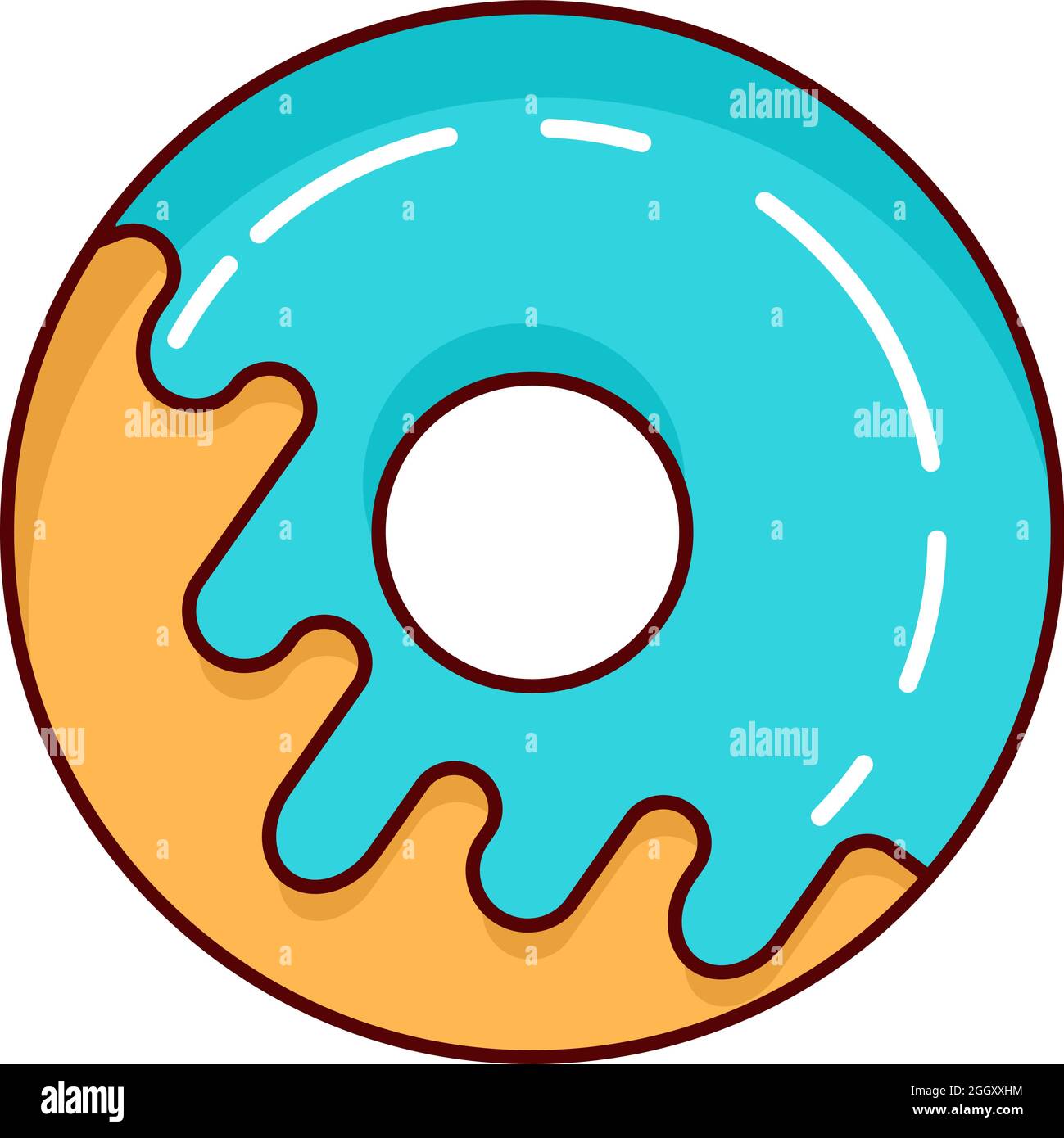 Vector flat illustration.Isolated on white background. Stock Vector