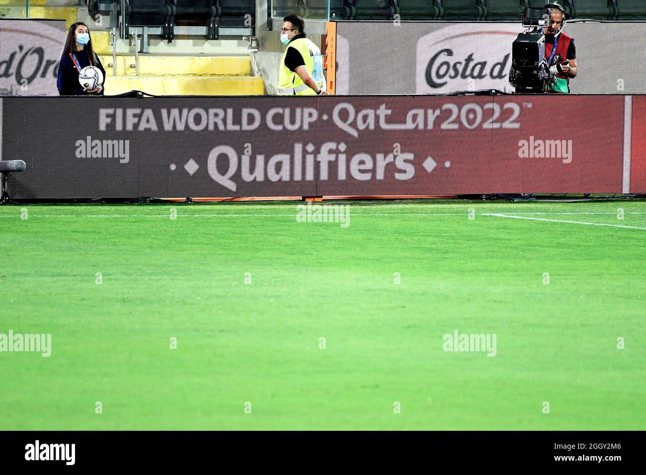 Writing Fifa World Cup Qatar Qualifying Football Match Between Italy And Bulgaria At Artemio Franchi Stadium In Florence Italy September 2nd 21 Photo Andrea Staccioli Insidefoto Credit Insidefoto Srl Alamy Live News