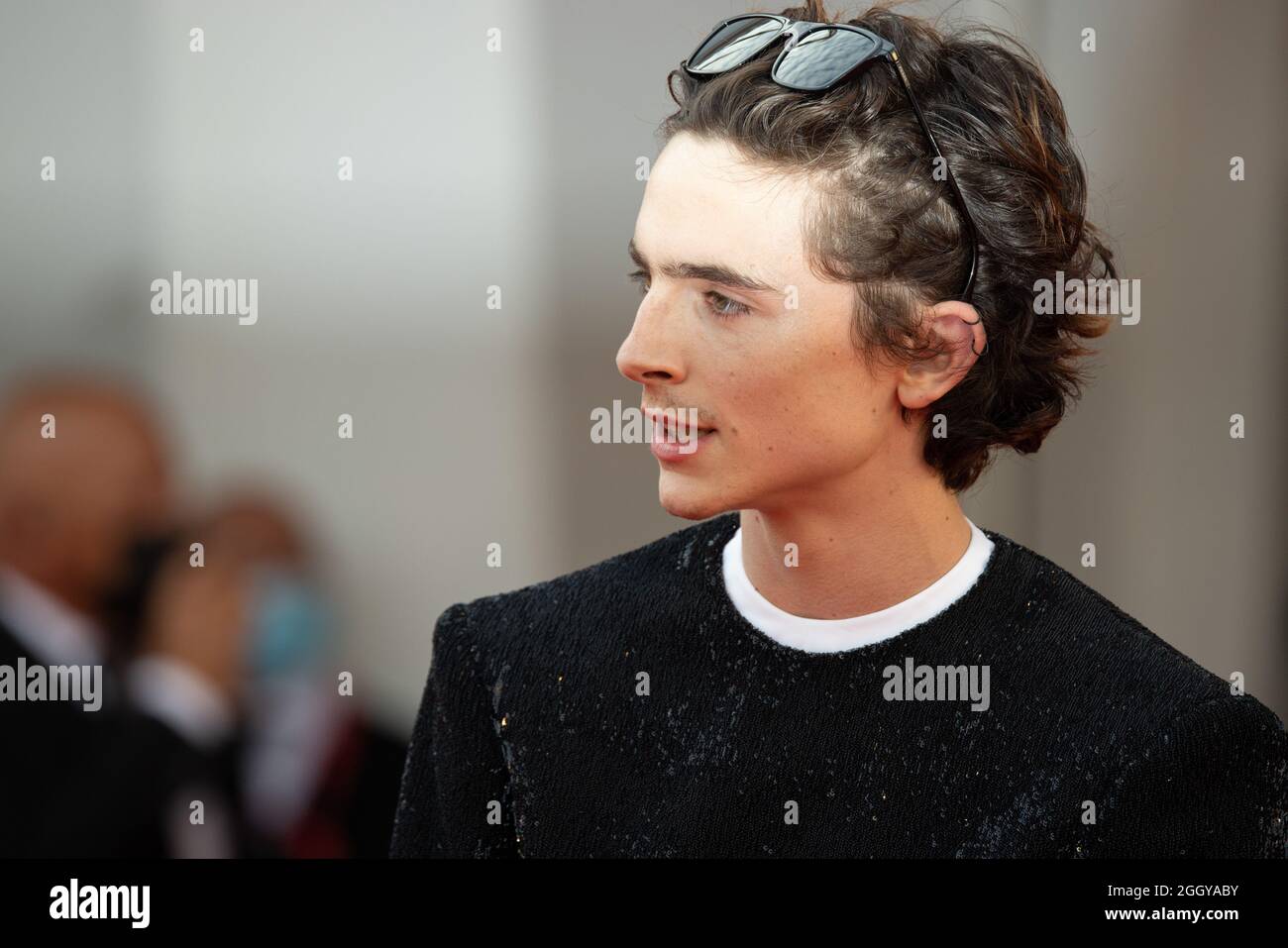 Venice, Italy. 03rd Sep, 2021. Timothee Chalamet attend the red carpet of the movie Venice, Italy. 03rd Sep, 2021. Timothee Chalamet attend the red carpet of the movie