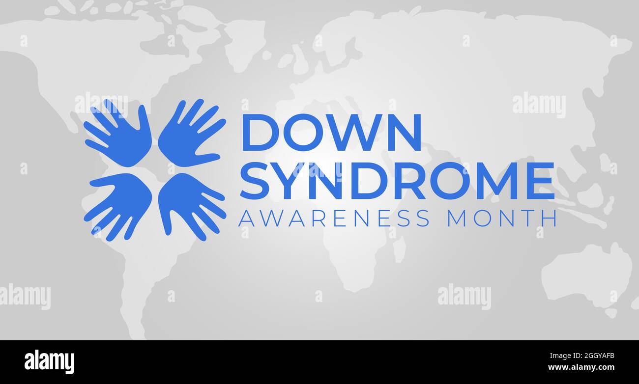 Down Syndrome Awareness Month Illustration Stock Vector Image & Art - Alamy