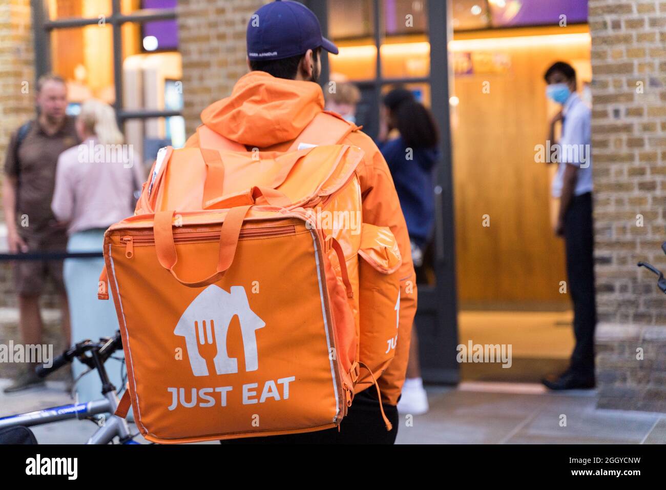 Just eat bag hires stock photography and images Alamy