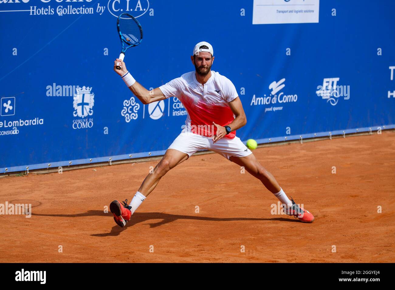 Como, Italy. 03rd Sep, 2021. Tennis Como, Como, Italy, September 03, 2021,  Andrea Vavassori from Italy