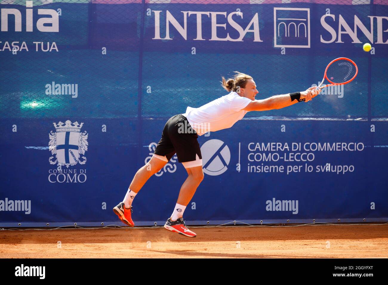 Como, Italy. 03rd Sep, 2021. Tennis Como, Como, Italy, September 03, 2021,  Jozef Kovalik from Slovakia