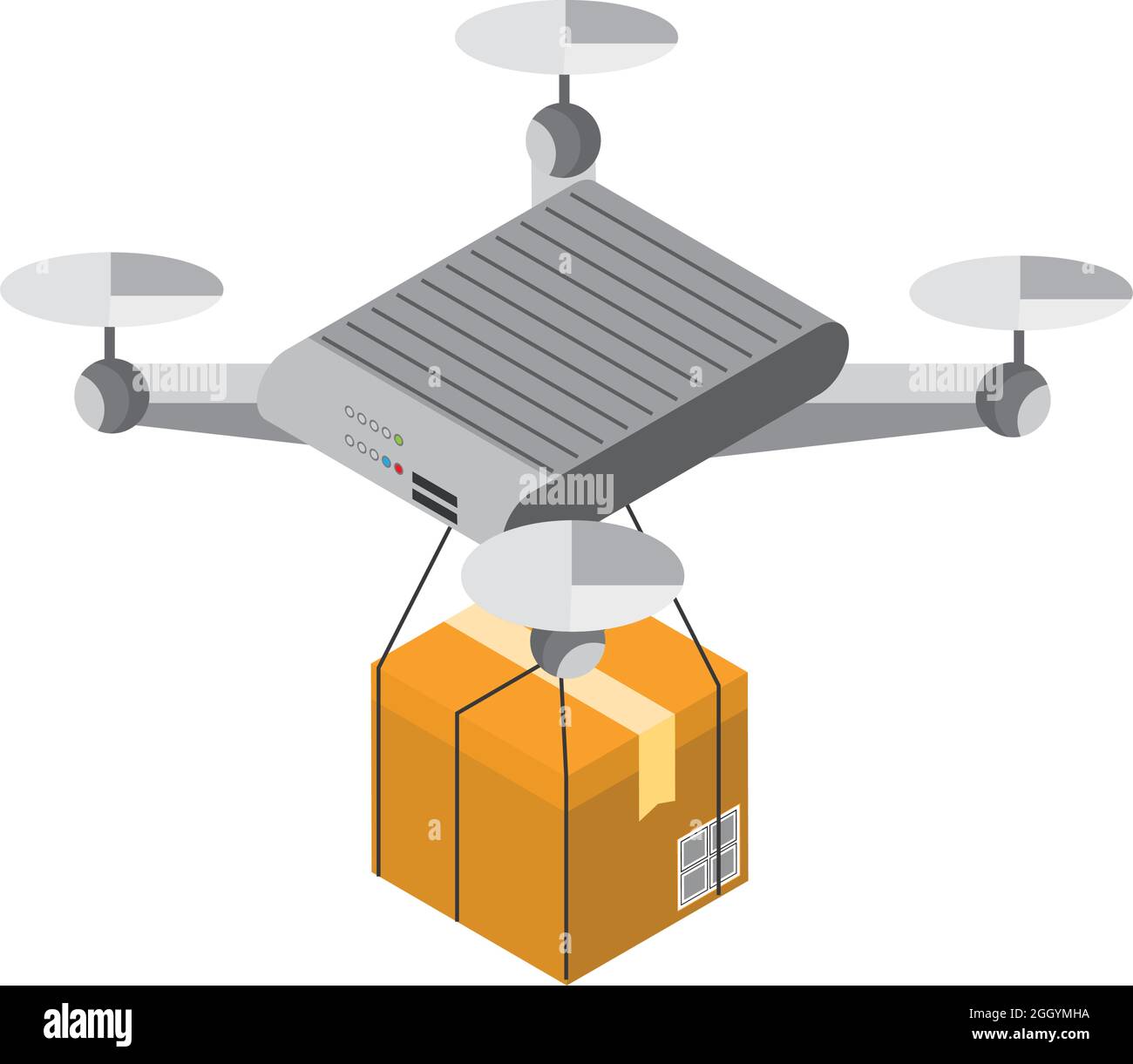 package delivery drone Stock Vector Image & Art - Alamy