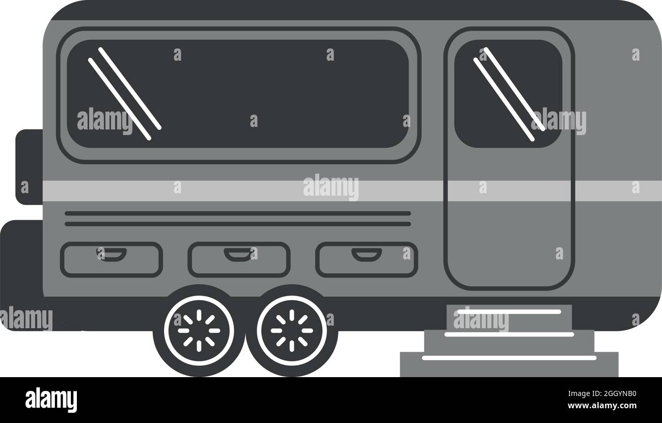 camper trailer recreational Stock Vector Image & Art - Alamy
