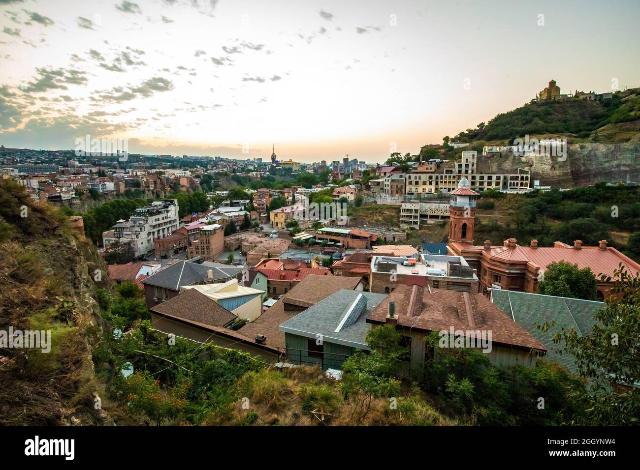 Aerial view city in summer hi-res stock photography and images - Alamy