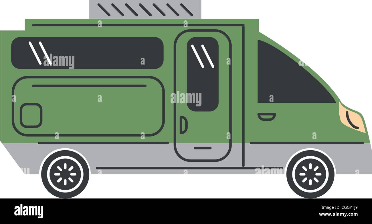camper of transport Stock Vector Image & Art - Alamy