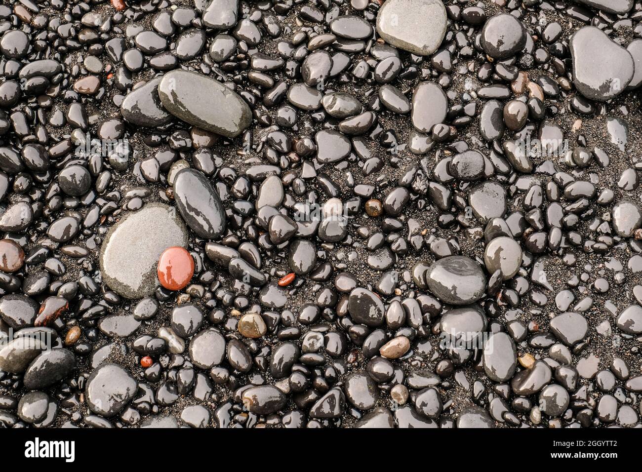 Smooth volcanic rocks and stones hi-res stock photography and images ...