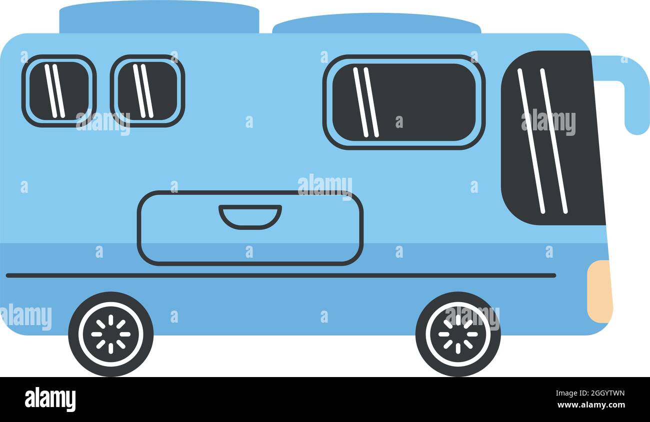 blue modern camper Stock Vector Image & Art - Alamy