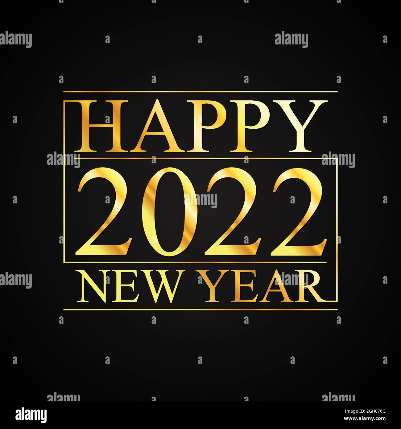 2022 Happy New Year luxury design invitations and banner or background.  Vector illustration   Stock Vector Image & Art - Alamy