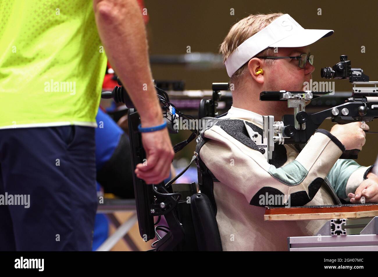 Tokyo 2020 Paralympic Games Shooting P4 R9 Mixed 50m Rifle Prone Sh2 Final Asaka Shooting Range