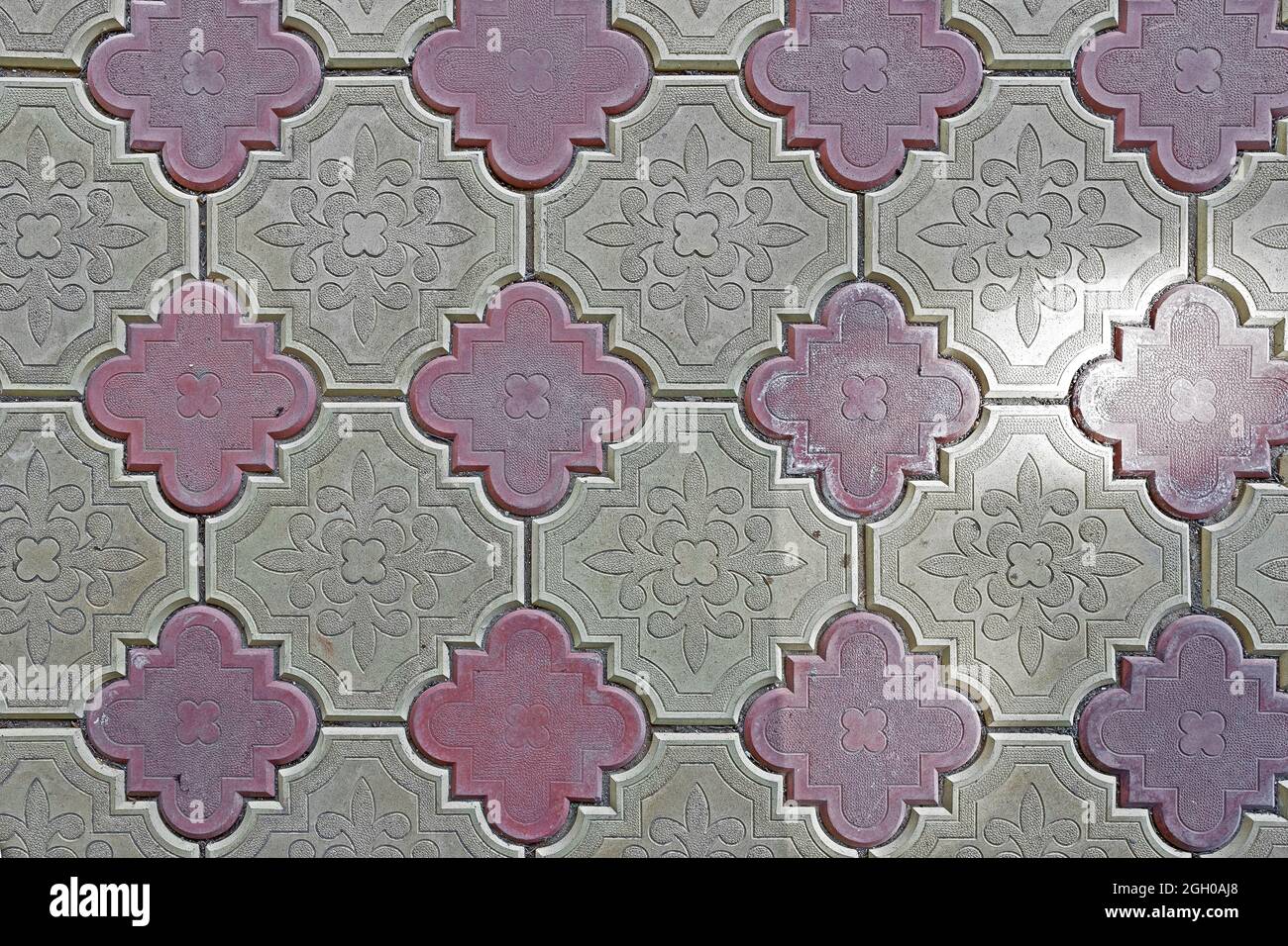 Stone floor for use as a background Stock Photo