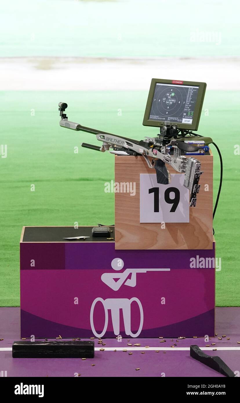 Tokyo, Japan. 04th Sep, 2021. Paralympics: Shooting, mixed ...