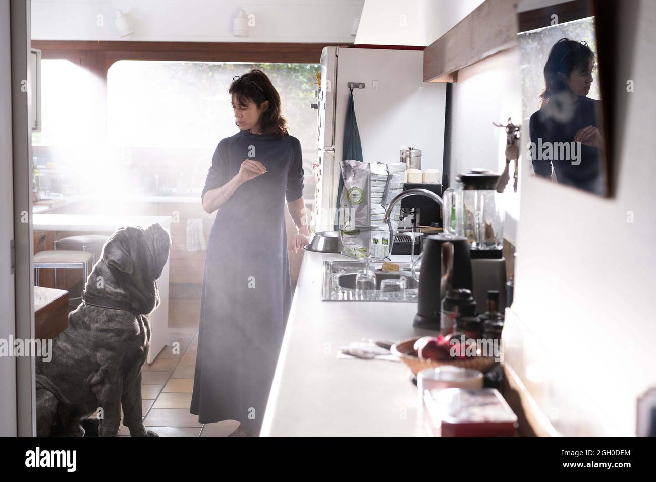 CHARLOTTE GAINSBOURG in MON CHIEN STUPIDE (2019), directed by YVAN ATTAL. Credit: Montauk Films / Same Player / Album Stock Photo