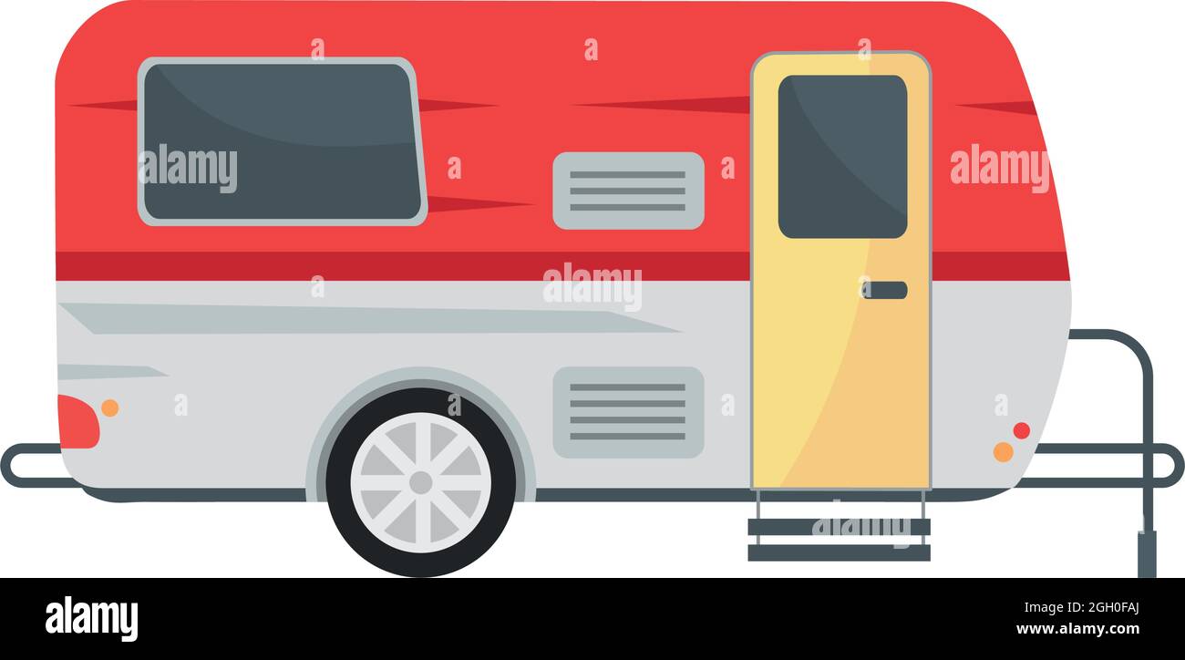 camping trailer design Stock Vector Image & Art - Alamy