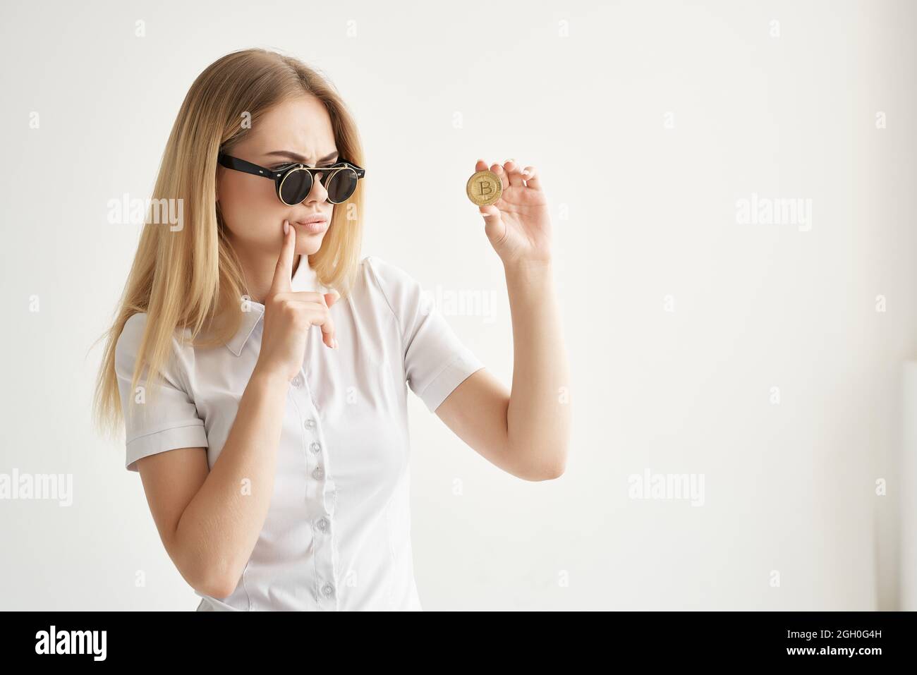 financier commerce finance investment light background Stock