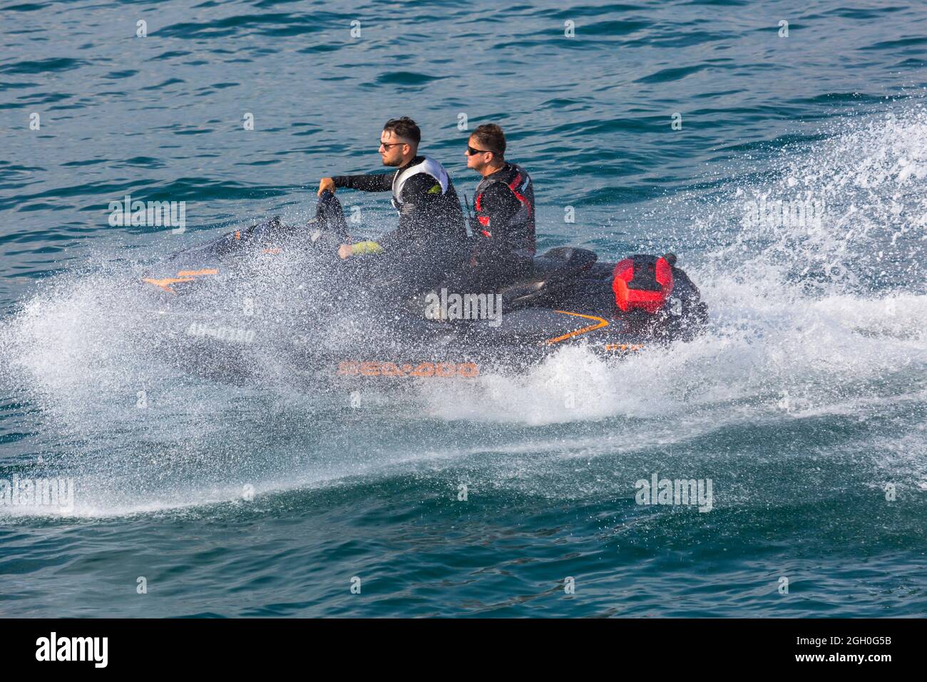 Riding Jet Skis High Resolution Stock Photography and Images - Alamy