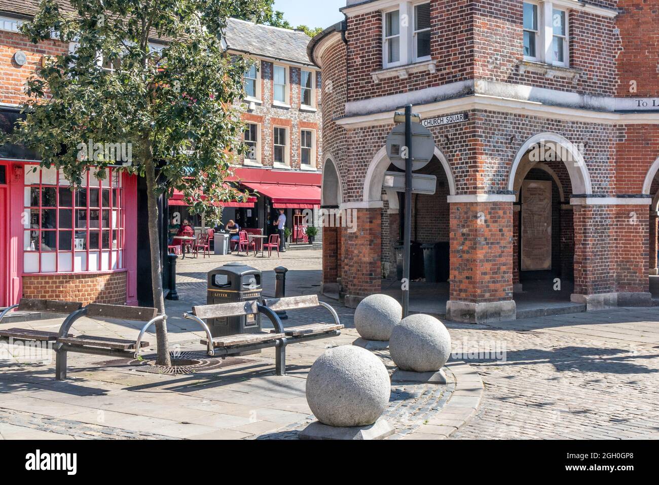 Church Square, High Wycombe, Buckinghamshire, England, UK Stock Photo