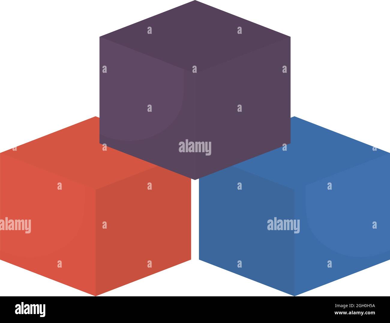 cubes to play Stock Vector Image & Art - Alamy