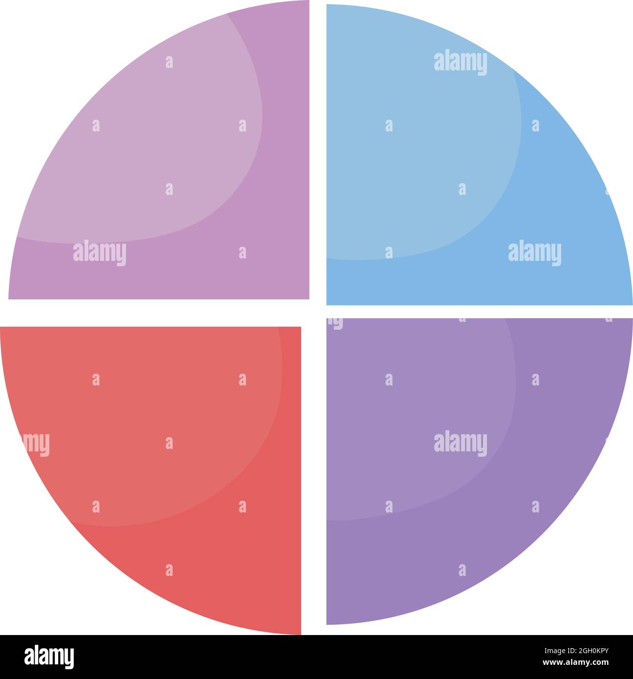 pie chart illustration Stock Vector Image & Art - Alamy
