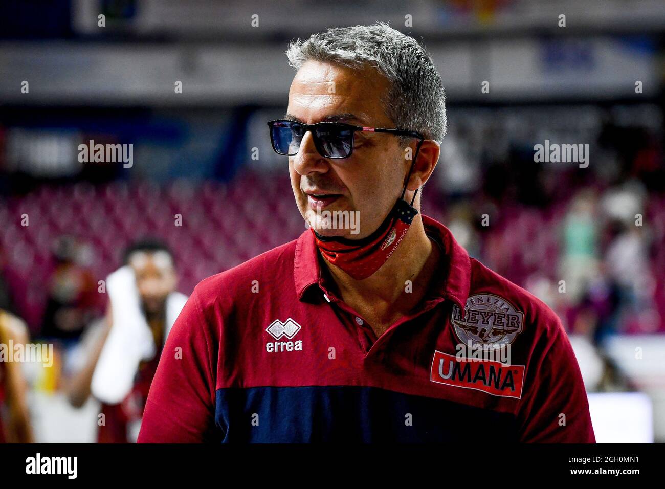 Venice, Italy. 03rd Sep, 2021. Walter De Raffaele (Coach Reyer Venice