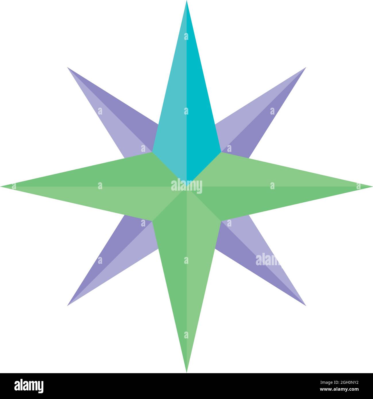 cardinal points symbol Stock Vector Image & Art Alamy