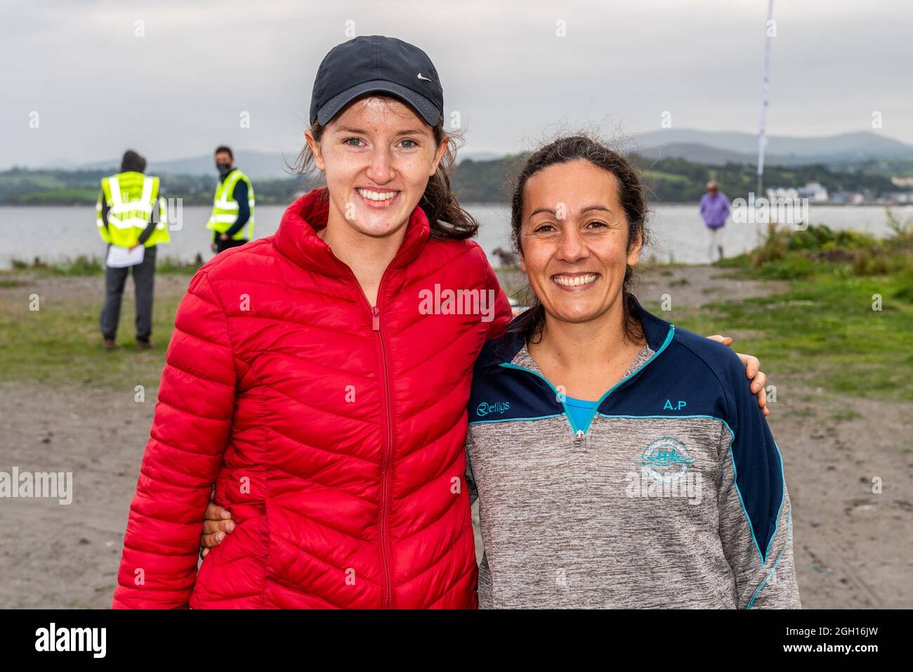 Bantry, West Cork, Ireland. 4th Sep, 2021. Rowing Ireland is holding the national offshore rowing championships in Bantry this weekend. The event, hosted by Bantry Rowing Club, is being contested by 30 rowing clubs from around Ireland. Competing in the championships were Dawn Wray and Ana Pereira from Donegal Bay Rowing Club. Credit: AG News/Alamy Live News Stock Photo