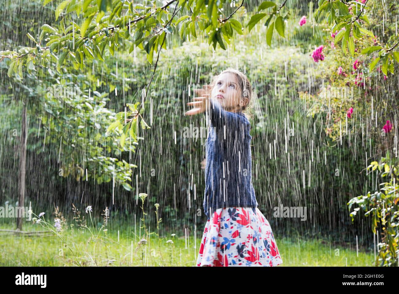 Petite fille nature hi-res stock photography and images - Alamy