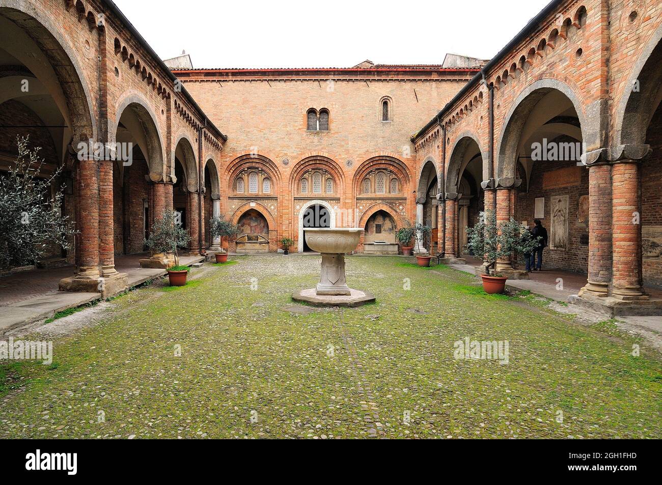 Seven Churches. Bologna. Italy Stock Photo Alamy