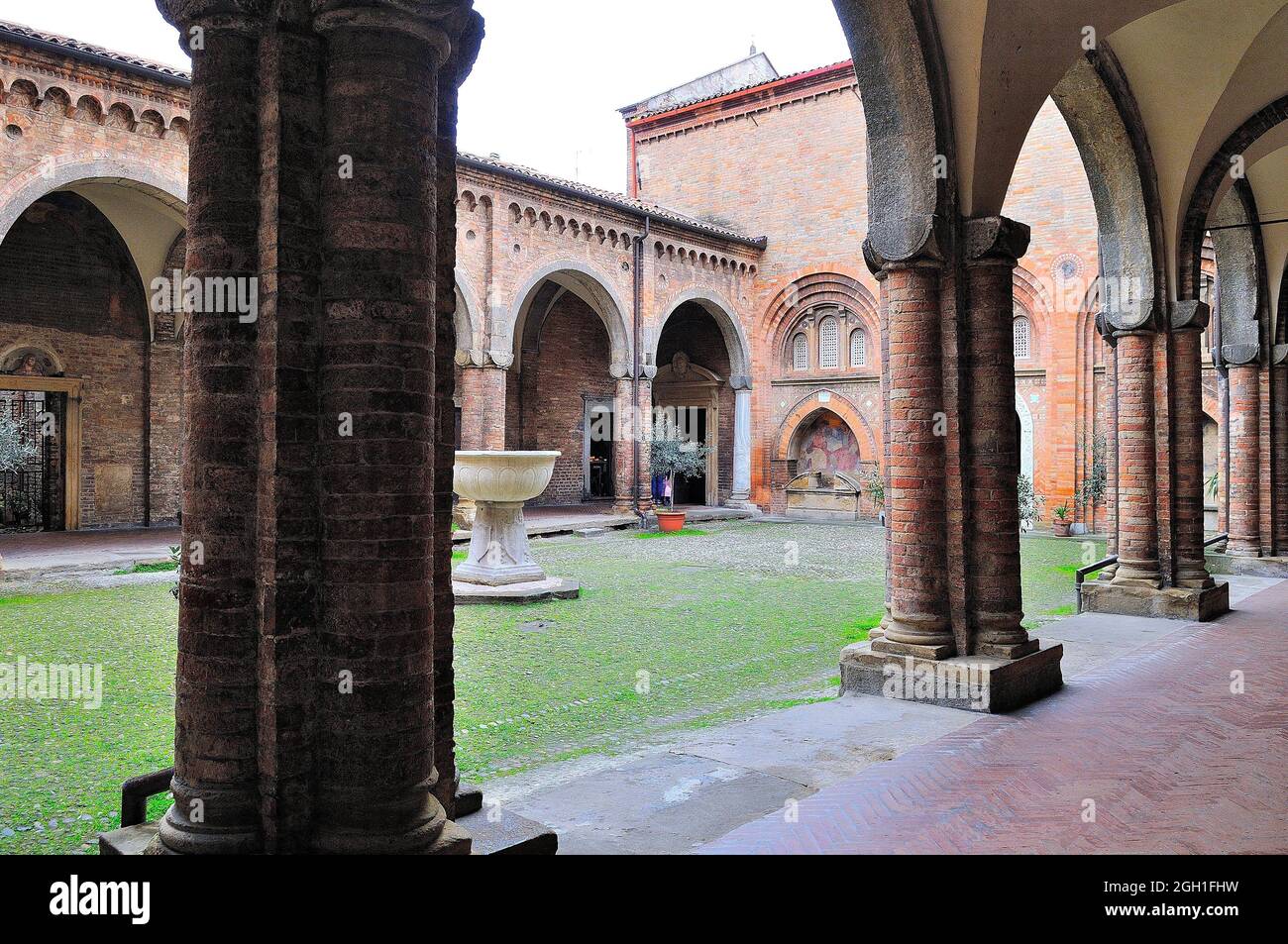 Seven Churches. Bologna. Italy Stock Photo Alamy