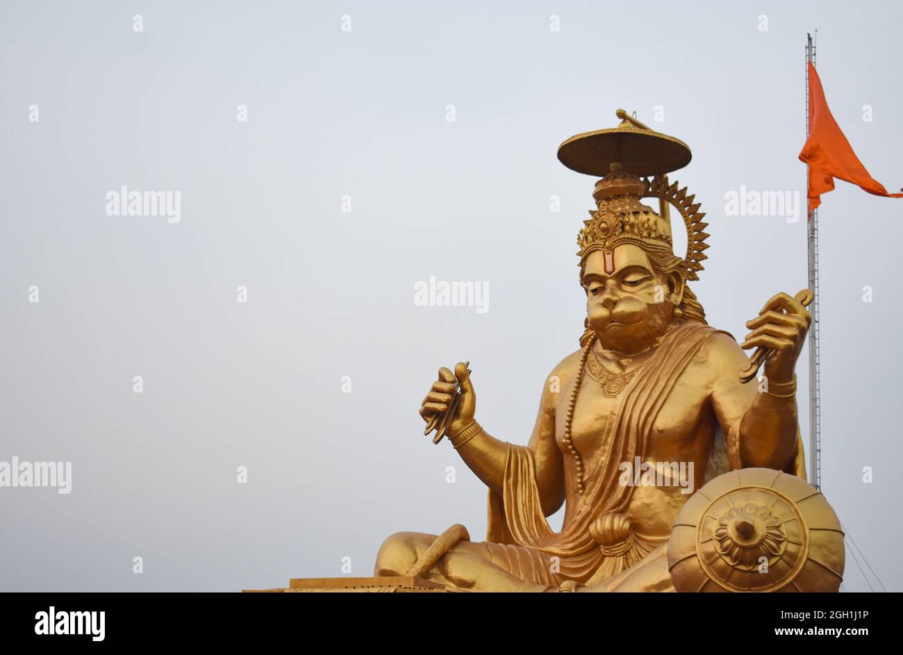 Pitra Parvat Hanuman Statue Indore MP India Stock Photo Alamy