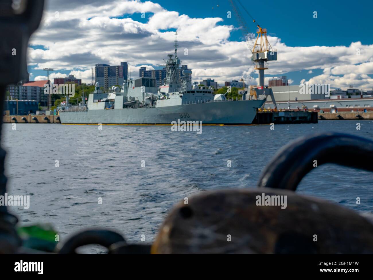 HMCS Halifax (FFH 330) Stock Photo