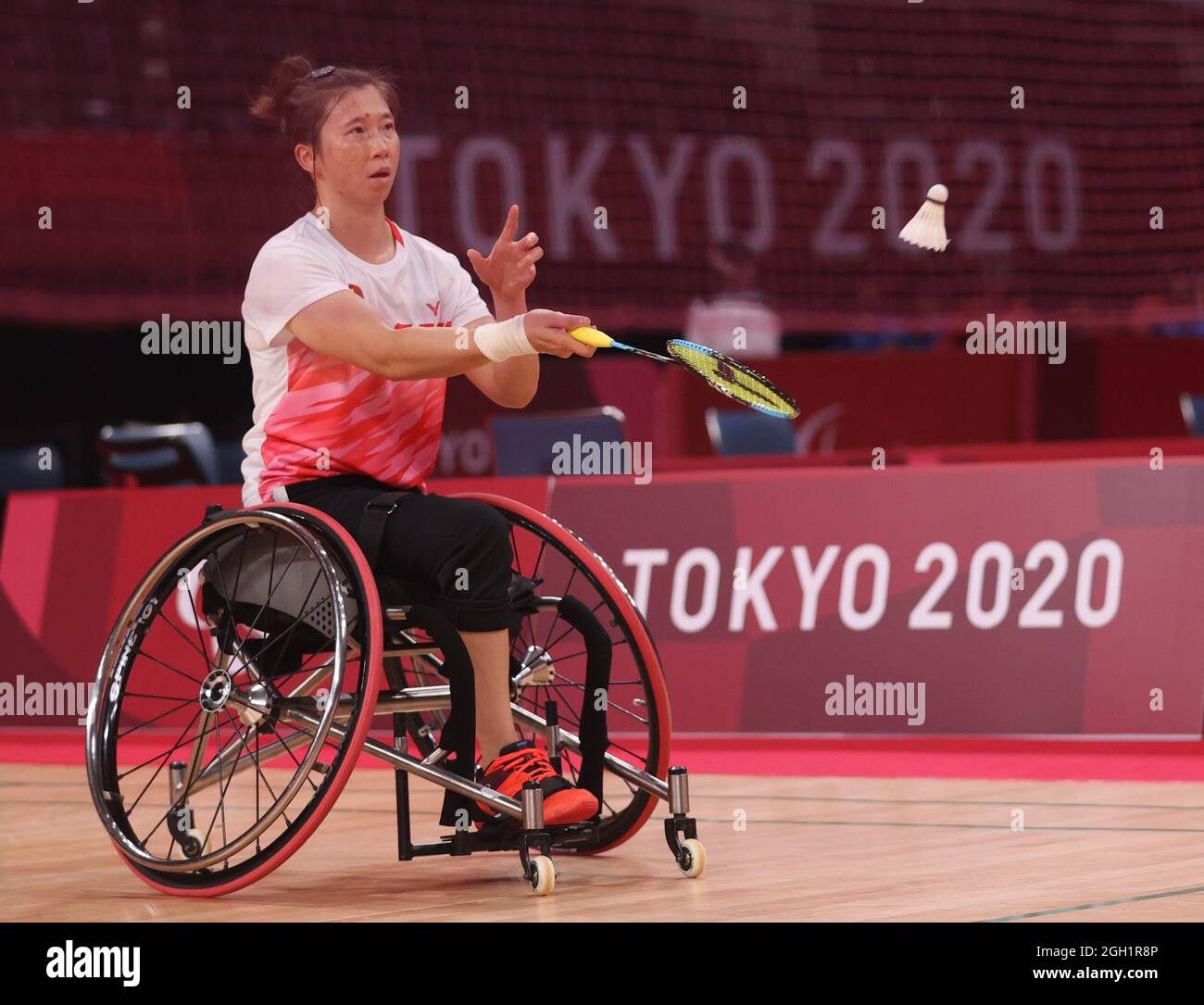 Tokyo, Japan. 4th Sep, 2021. Xu Tingting of China competes during the ...