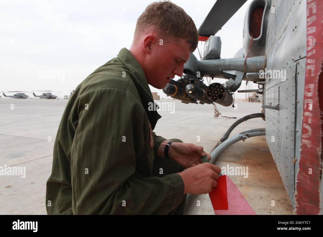 Cpl. Evan G. Nuzum is an aviation electronics technician with Marine