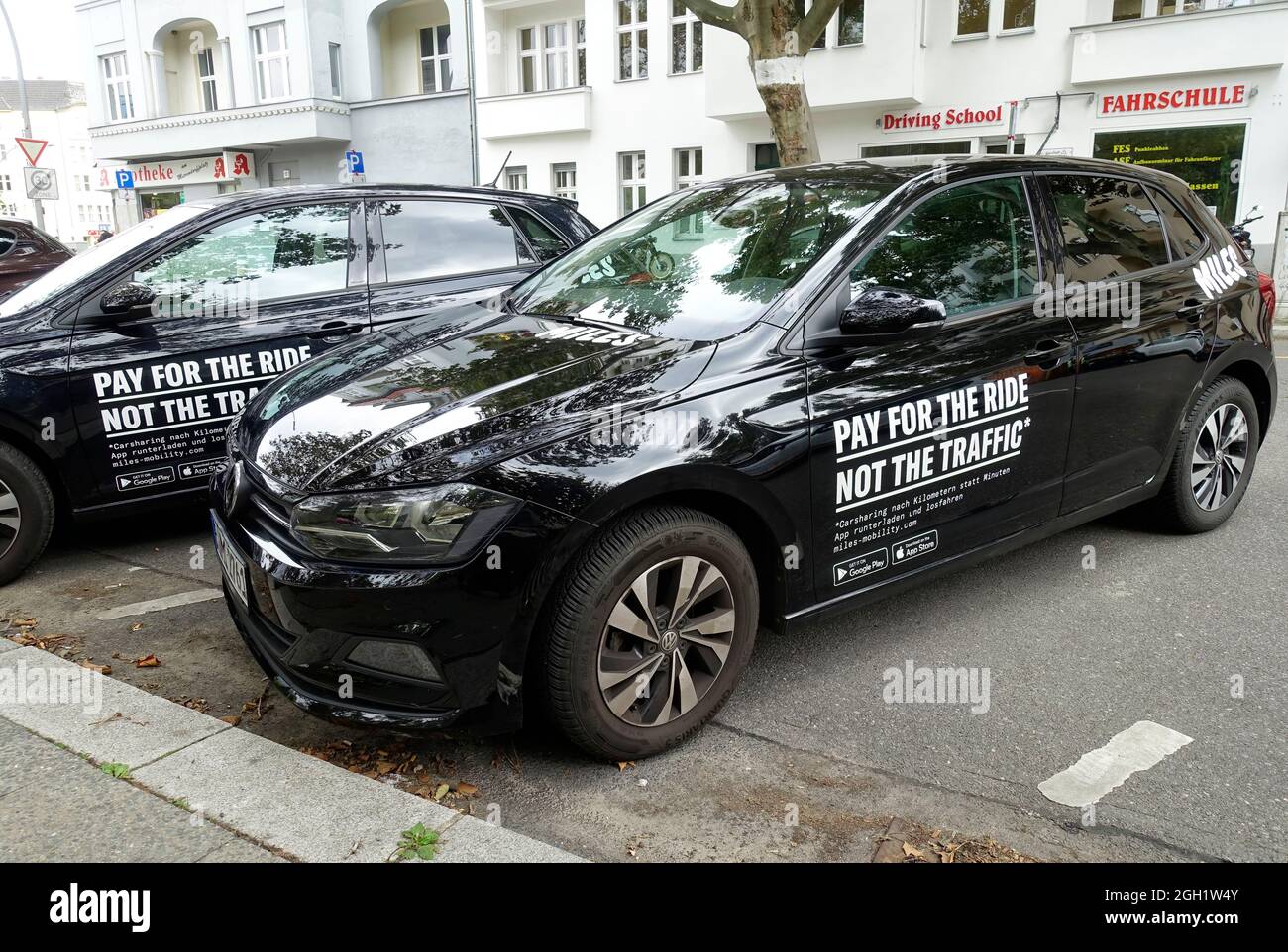 Miles, Carsharing in Berlin Stock Photo Alamy