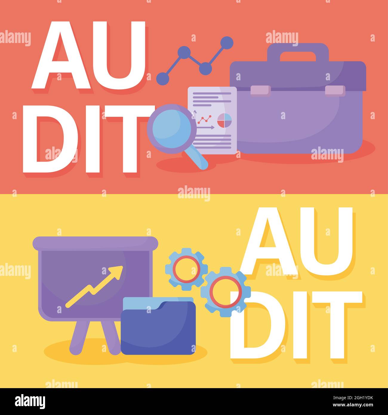 pretty audit design Stock Vector Image & Art - Alamy