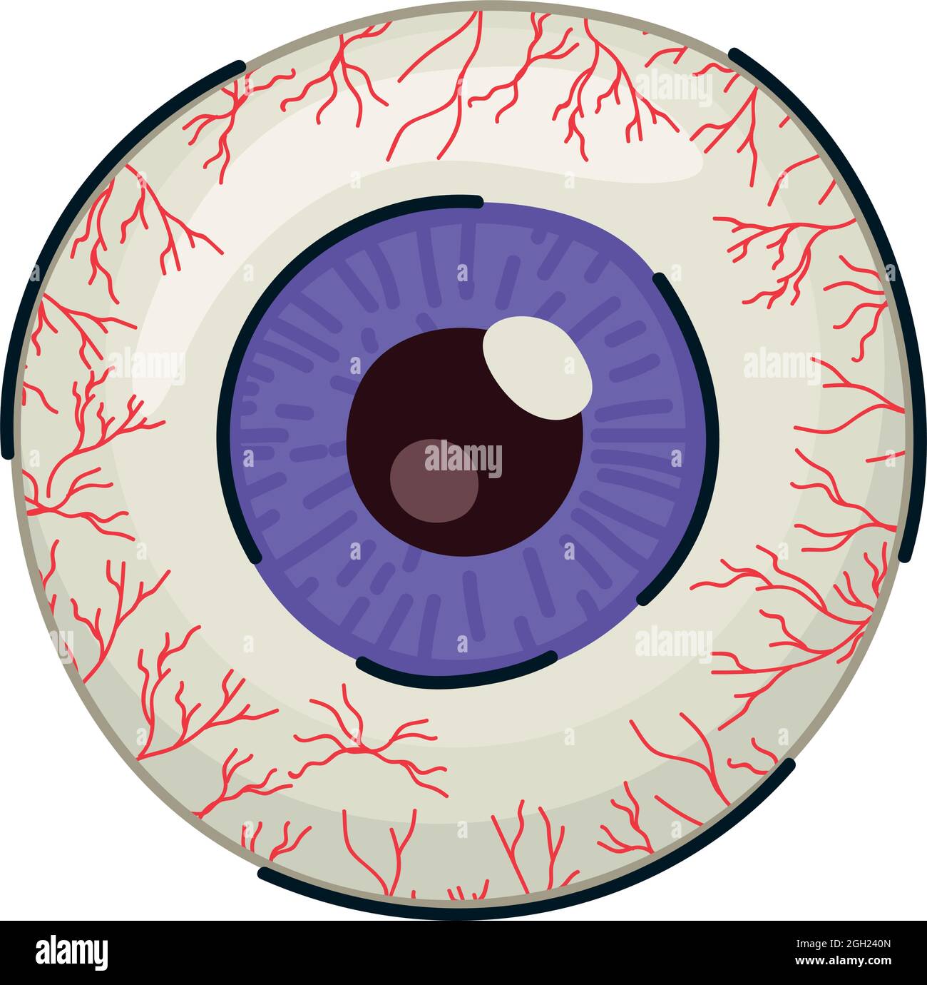 halloween eyeball illustration Stock Vector Image & Art - Alamy