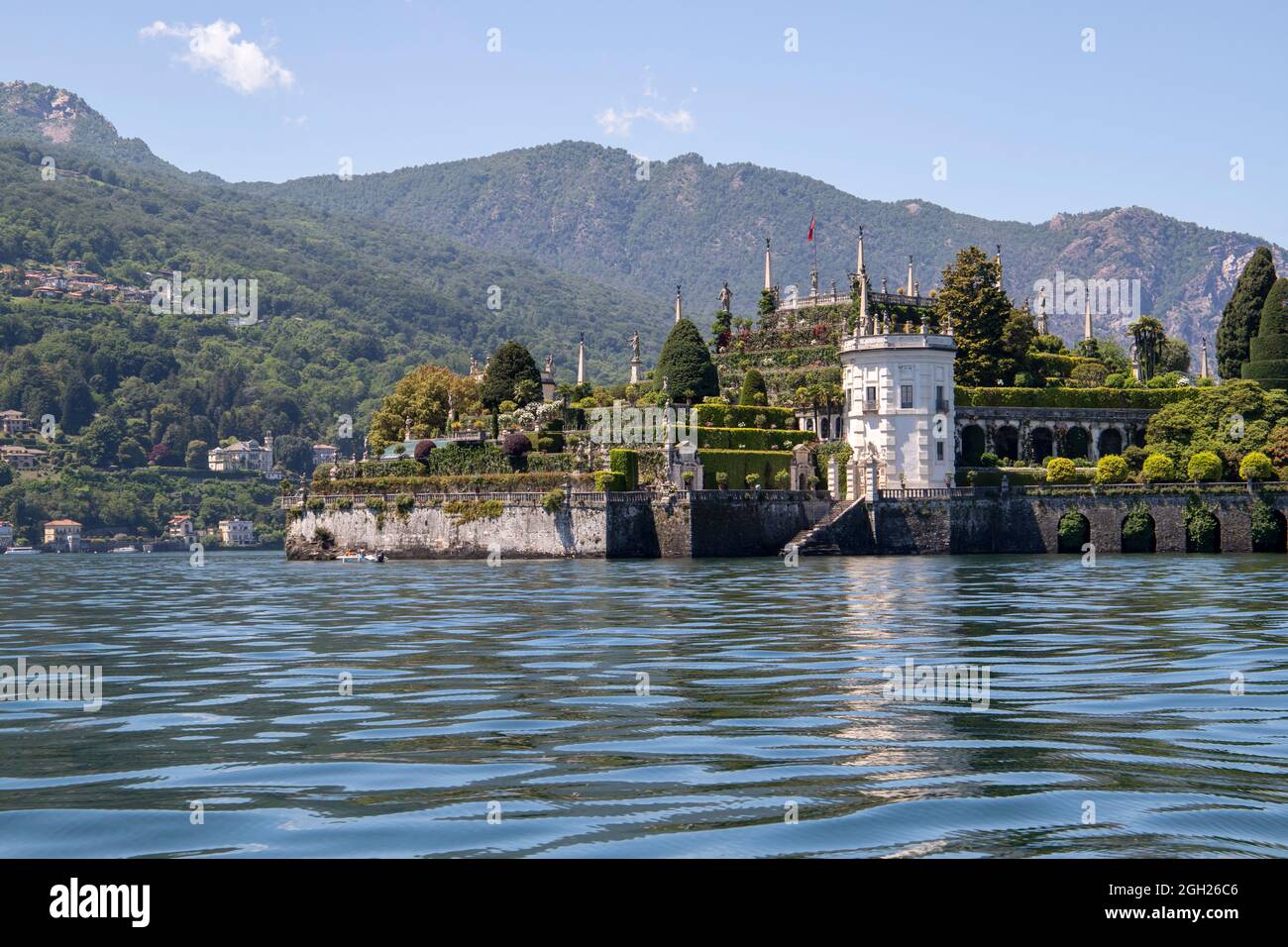 Stresa Borromee Islands. Isola Bella Borromeo Palace Stock Photo Alamy