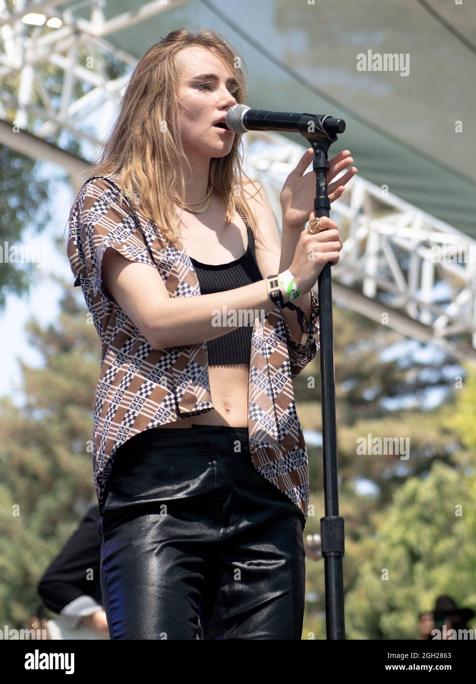 Napa, USA. 03rd Sep, 2021. Waterhouse performs at the 2021 BottleRock