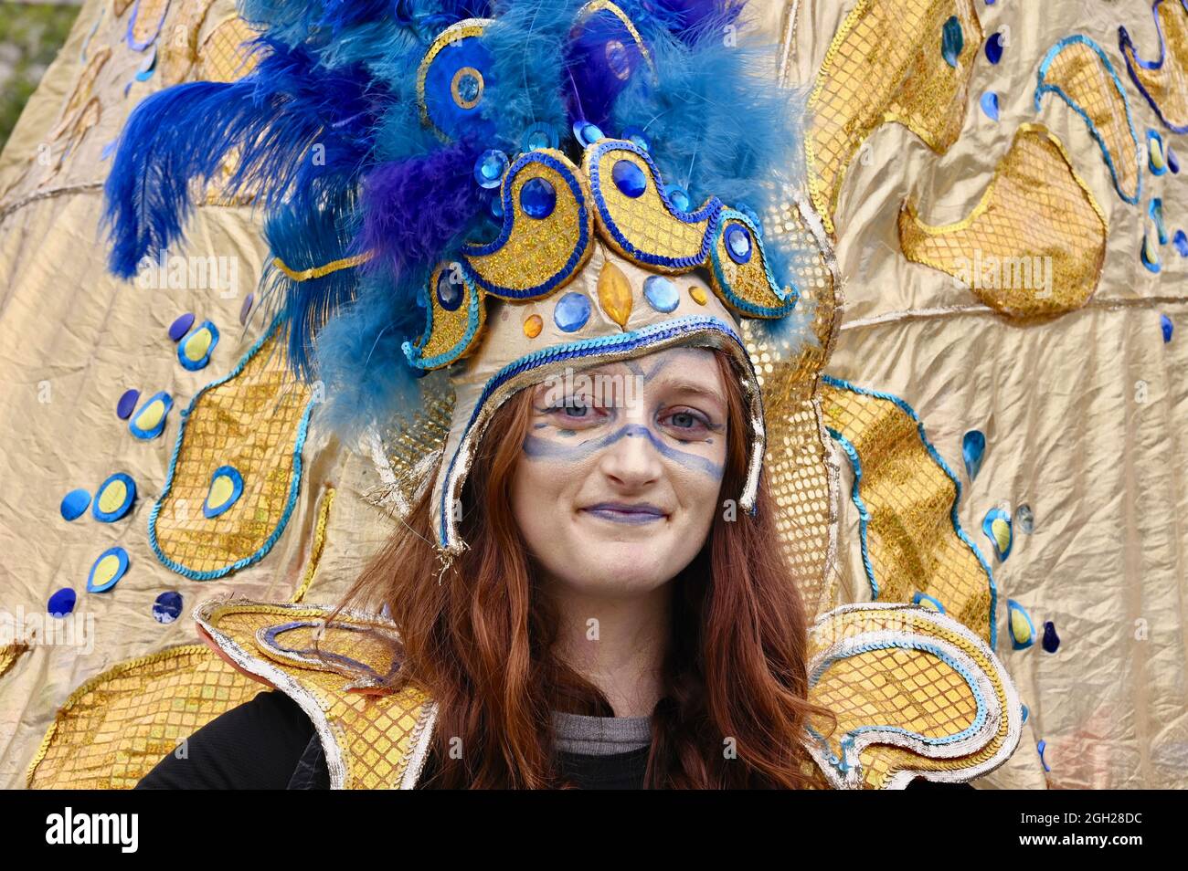 London, UK Activists from Extinction Rebellion gather in Trafalgar Square prior to the March for Nature : Rebel for Life which brings the series of demonstrations called 'Impossible Rebellion' to a close. Credit: michael melia/Alamy Live News Stock Photo