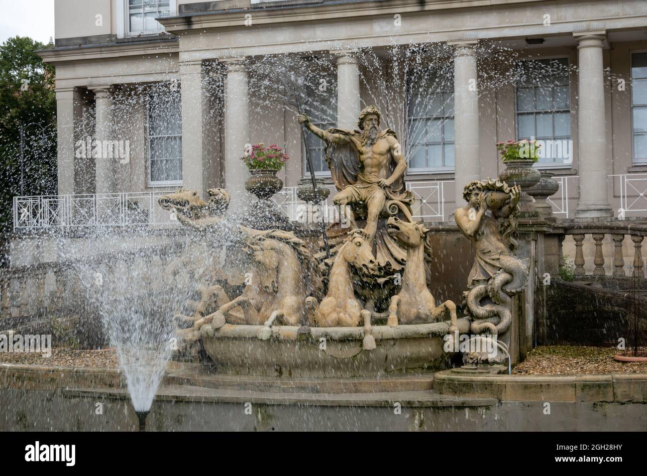 Neptune's fountain, Cheltenham Stock Photo - Alamy