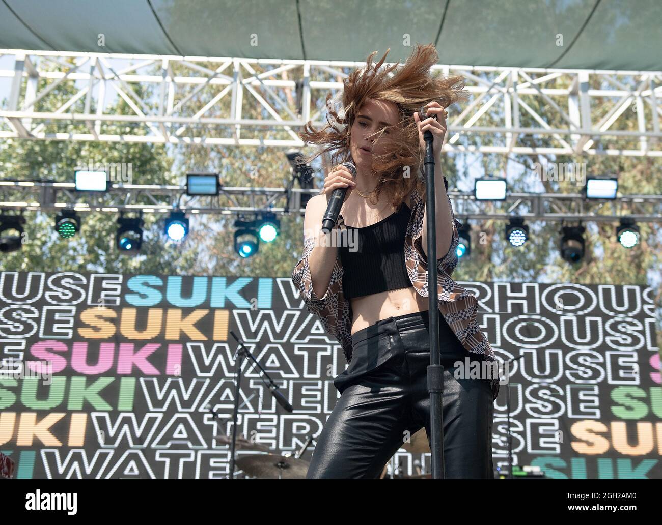 Waterhouse performs at the 2021 BottleRock Napa Valley Music Festival