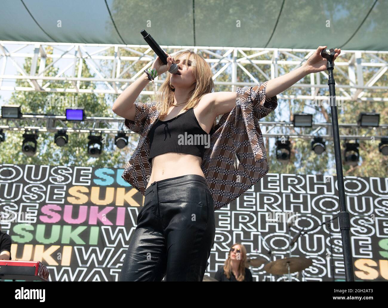 Waterhouse performs at the 2021 BottleRock Napa Valley Music Festival