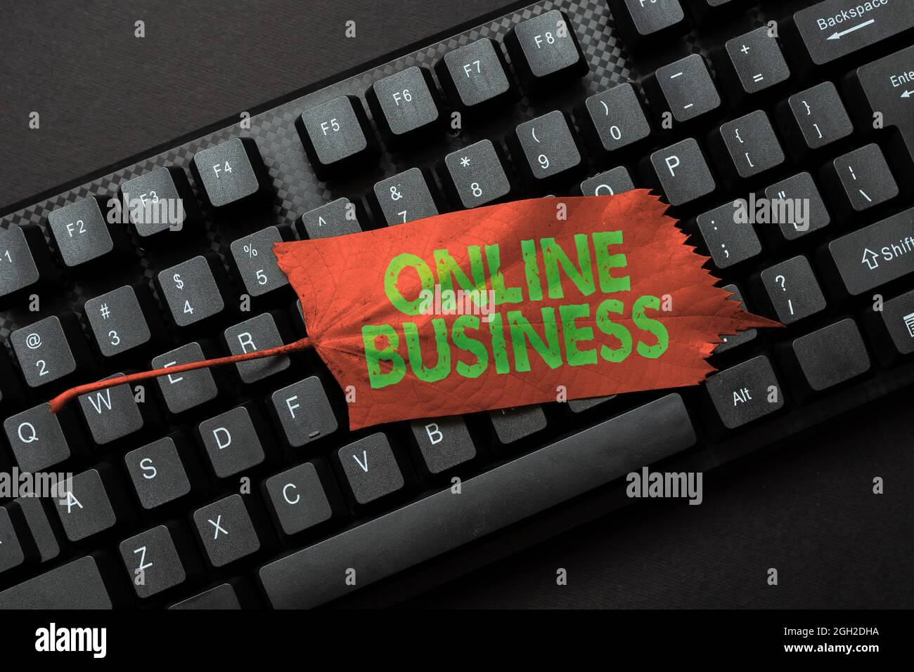 Hand writing sign Online Business. Concept meaning kind of business ...