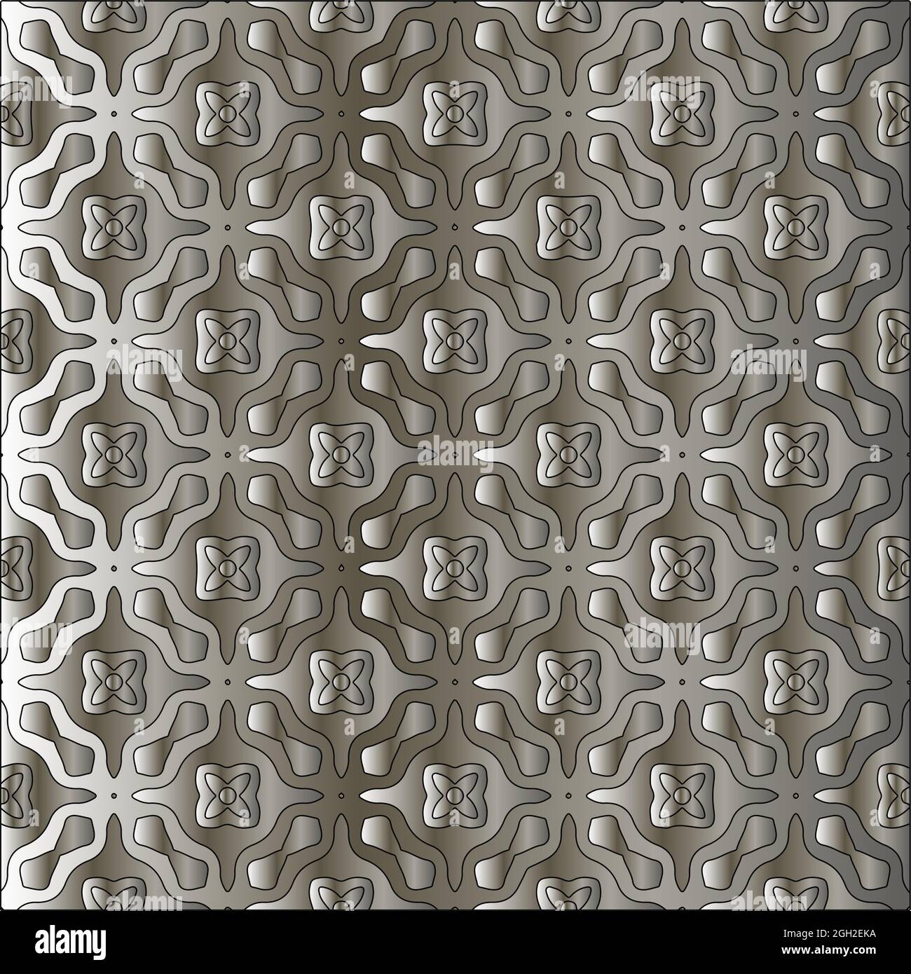 Metal textured plate. Steel industrial polished pattern Stock Vector