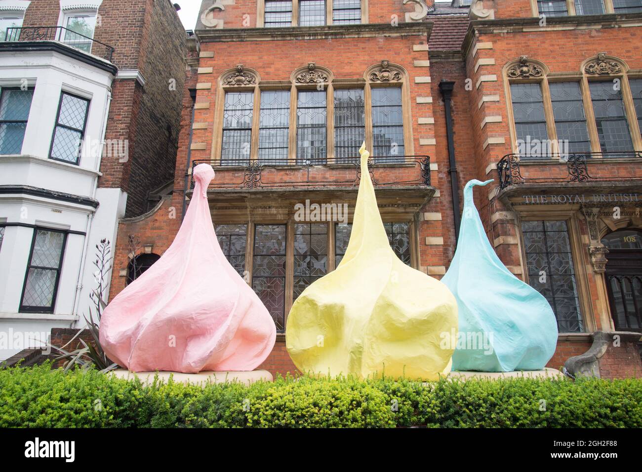 Sophie Kemp More than You Might Expect Dora House Iced Gem Royal Society of Sculptors Stock Photo