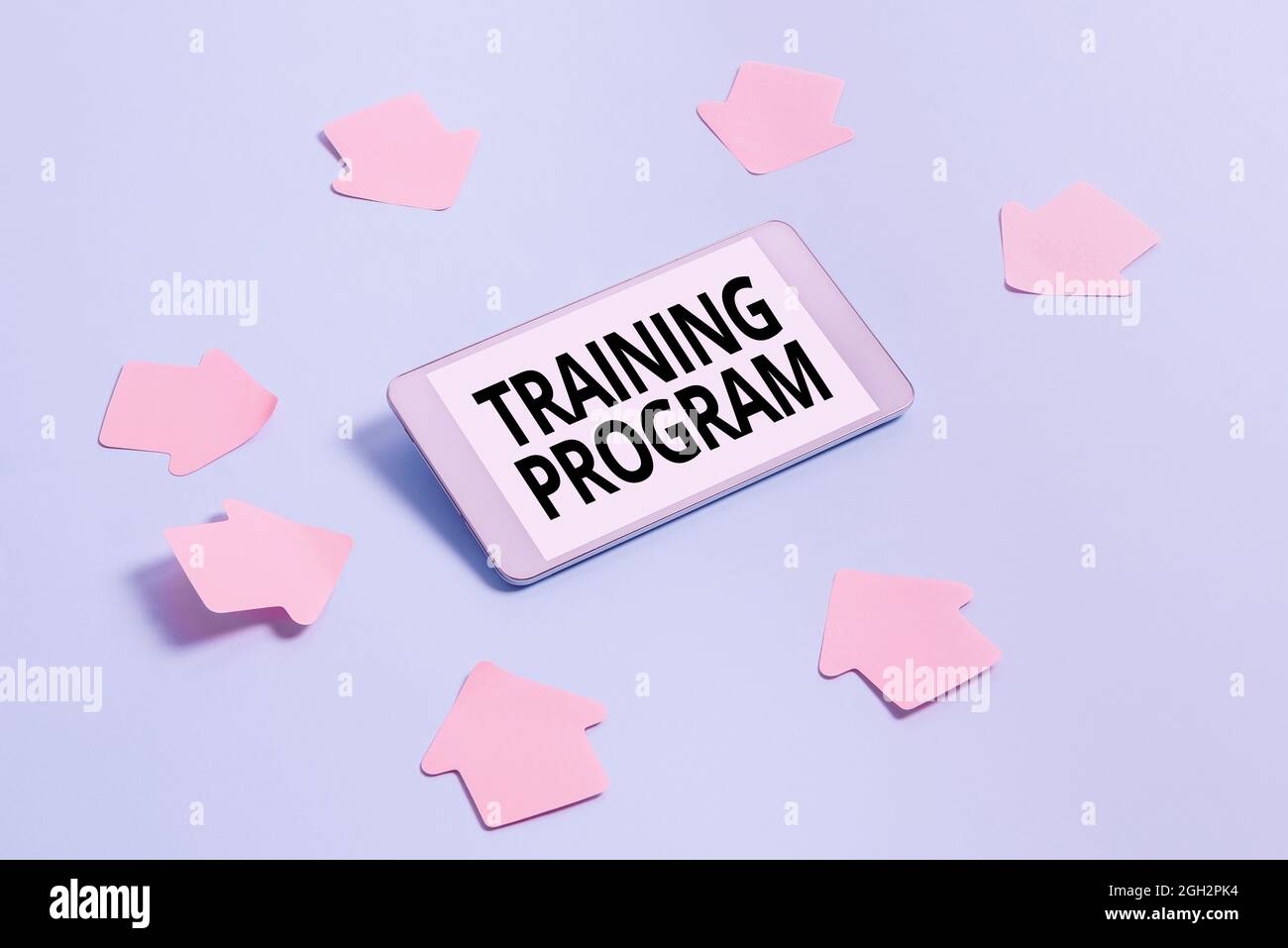 New Topic Training Text Handwriting text Training Program. Conceptual photo learn specific ...