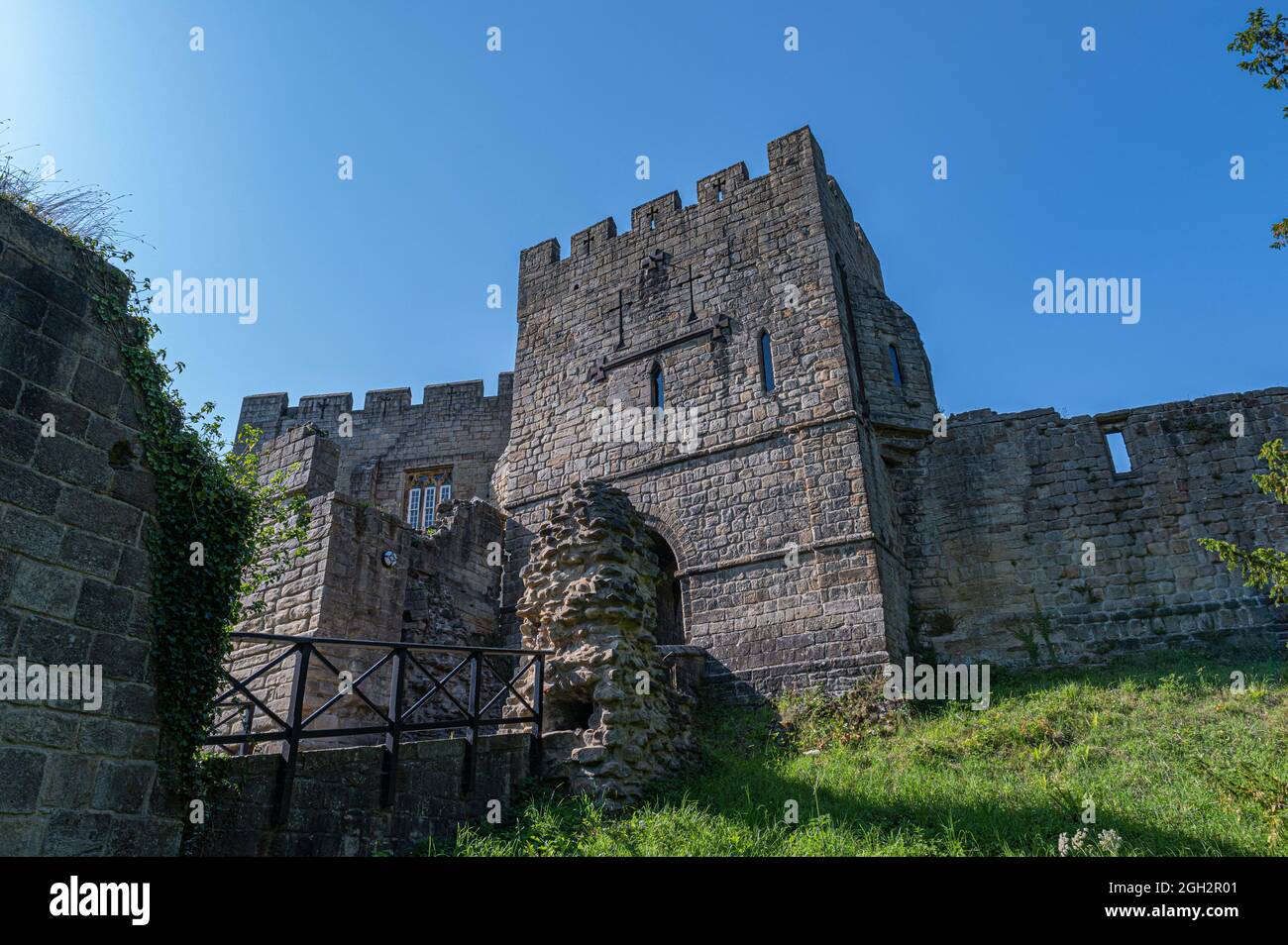 Prudhoe Castle, Prudhoe, Northumberland, UK Stock Photo - Alamy