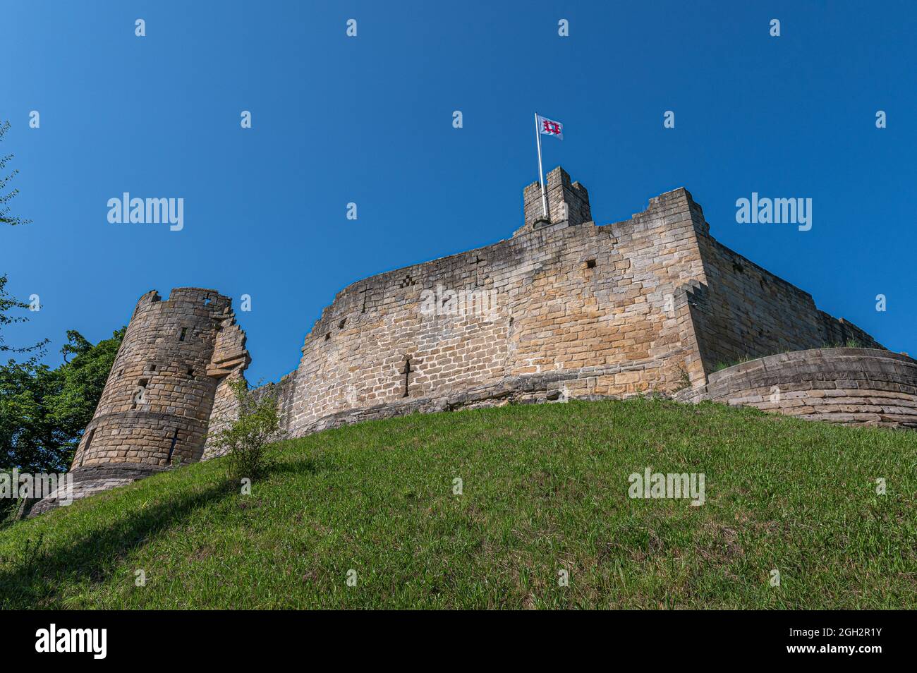 Prudhoe Castle, Prudhoe, Northumberland, UK Stock Photo - Alamy